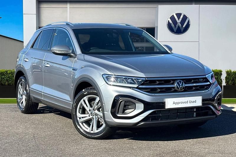 New VW T-Roc R-line 150 HP (110 kW) 2025 Silver SUV