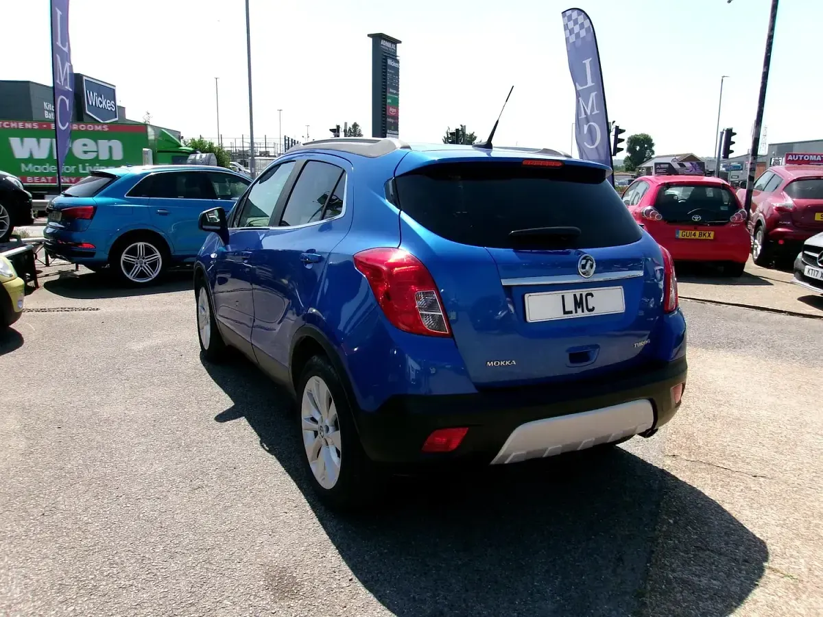 Used Vauxhall Mokka 140 HP (102 kW) 2015 Blue SUV