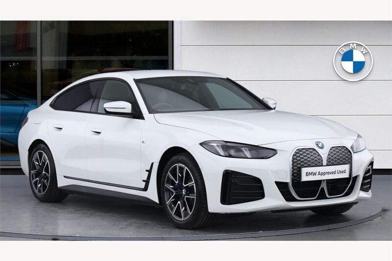 White Used 2025 BMW i4 M Sport Sedan | £37,990 (Super price) - Image 1/4
