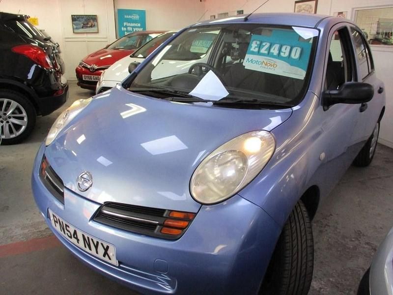 Used Nissan Micra 64 HP (47 kW) 2004 Blue Hatchback