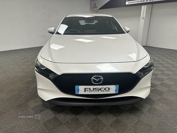 Used Mazda 3 2021 White Hatchback