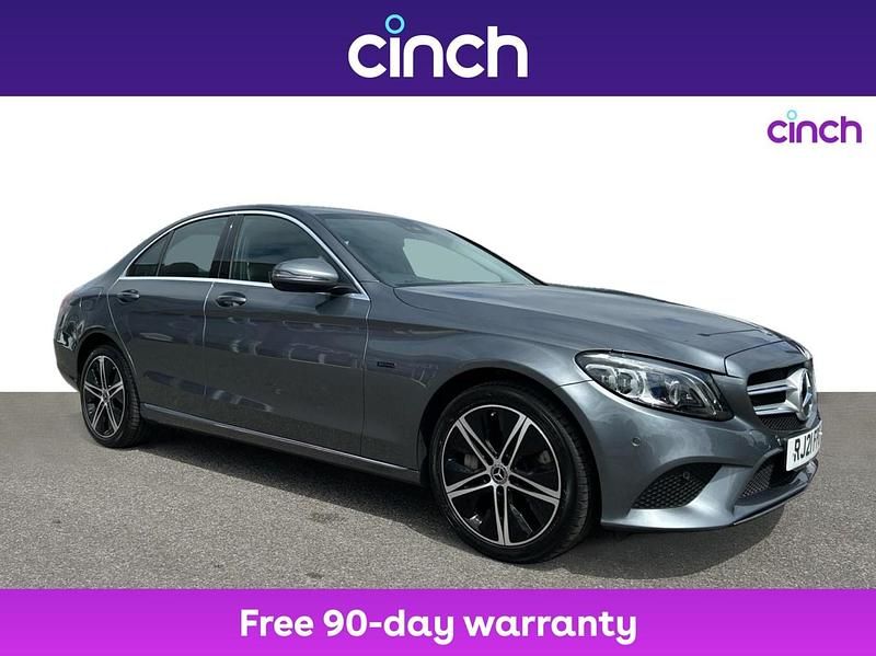 Grey Used 2021 Mercedes C300e Sport Edition Sedan | £17,099 (Good price) - Image 1/3