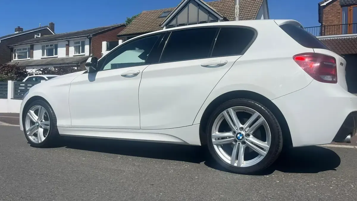 Used BMW 120 M Sport 2014 White Hatchback