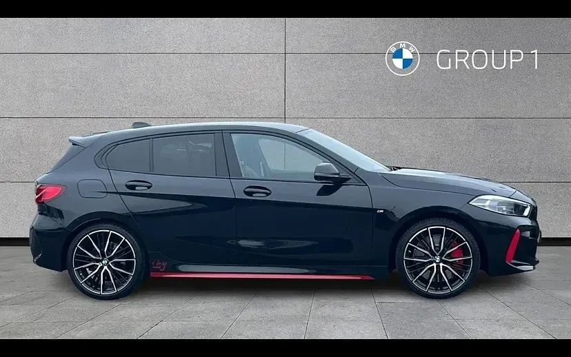Used BMW 128 Comfort Edition 265 HP (194 kW) 2023 Black sapphire metallic paint Hatchback