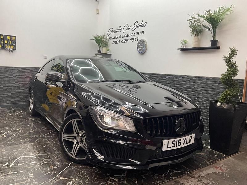Black Used 2016 Mercedes CLA250 AMG Sedan | £8,306 - Image 1/4