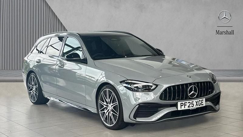 Grey New 2025 Mercedes C43 AMG Premium Plus Estate | £58,980 - Image 1/4