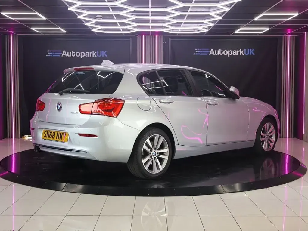 Used BMW 120 Sport Line 2018 Silver Hatchback