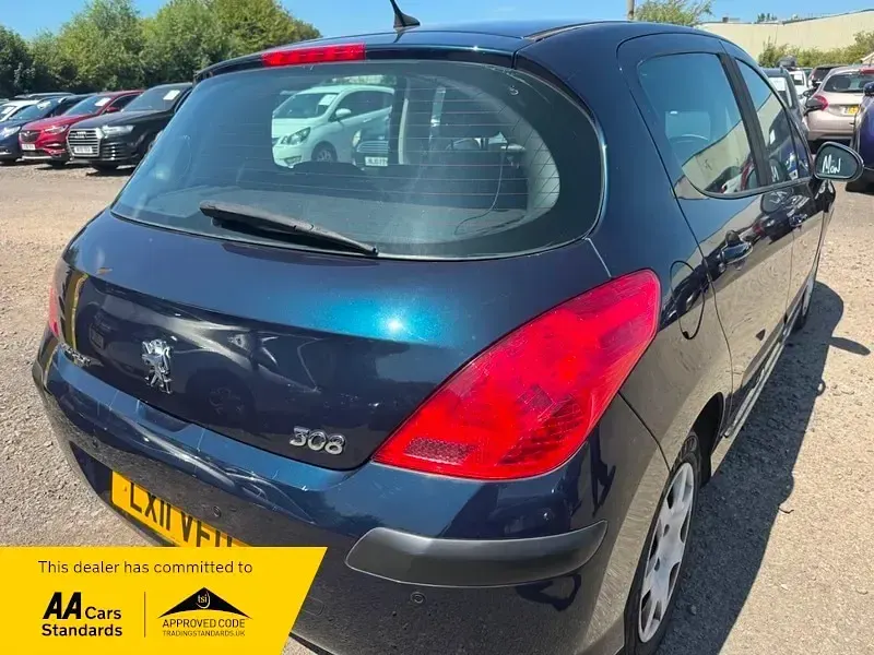 Used Peugeot 308 S 120 HP (88 kW) 2011 Blue Hatchback