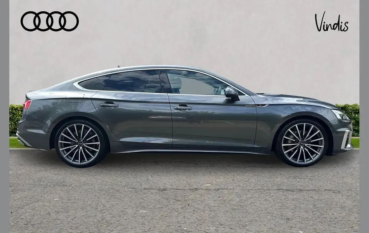 Used Audi A5 S-Line 200 HP (147 kW) 2024 Grey Hatchback