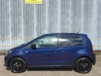 Used Seat Mii Design 60 HP (44 kW) 2018 Blue Hatchback