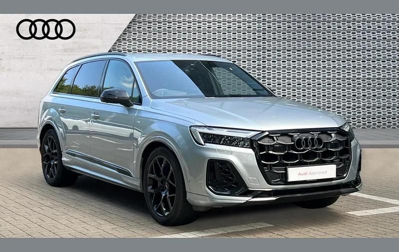 Silver New 2025 Audi Q7 Black Edition SUV | £58,270 (Fair price) - Image 1/4