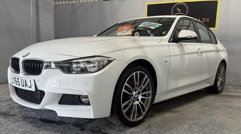 White Used 2015 BMW 335 M Sport Sedan | £15,495 (Fair price) - Image 1/4