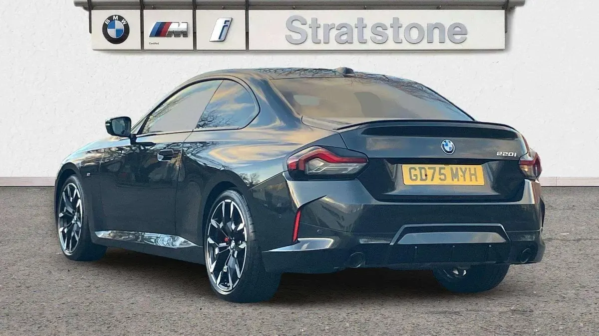 Used BMW 220 M Sport 181 HP (133 kW) 2025 Black Coupe