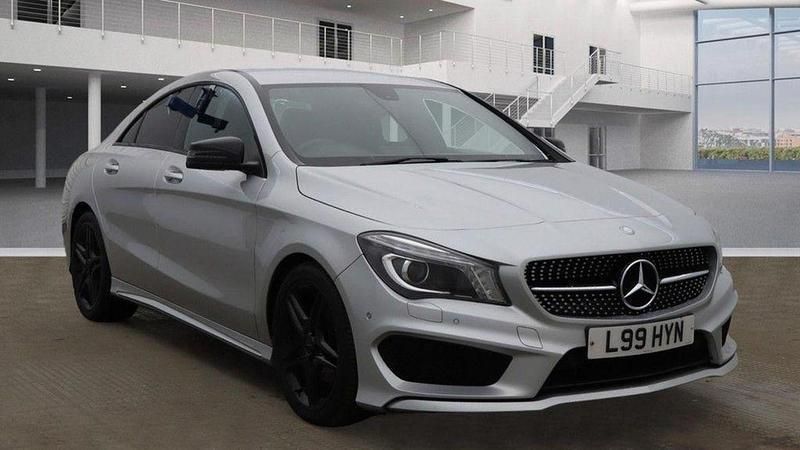 Silver Used 2014 Mercedes CLA180 AMG Sedan | £7,995 (Fair price) - Image 1/3