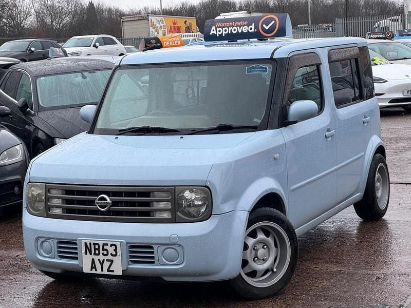 Used Nissan Cube 2021 Blue MPV