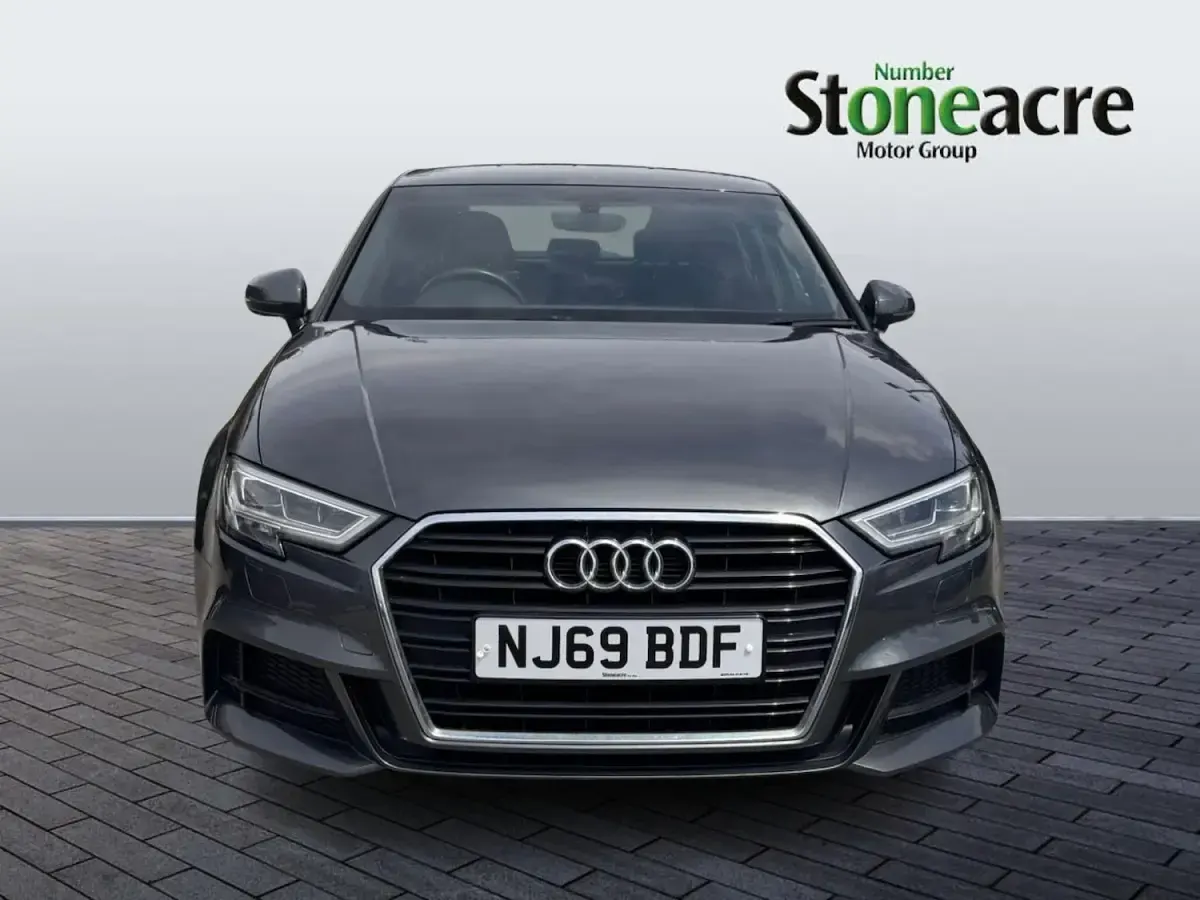Used Audi A3 S-Line 116 HP (85 kW) 2019 Grey Sedan
