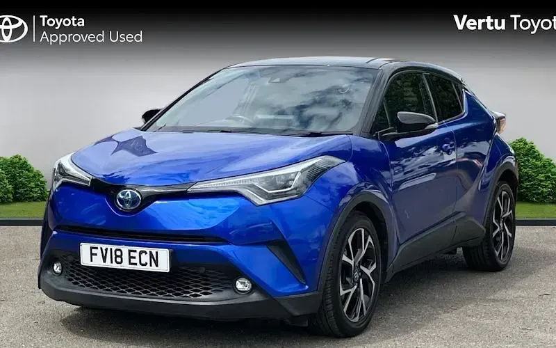Used Toyota C-HR 122 HP (89 kW) 2018 Blue SUV