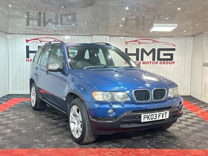 Used BMW X5 Sport Line 184 HP (135 kW) 2003 Blue SUV