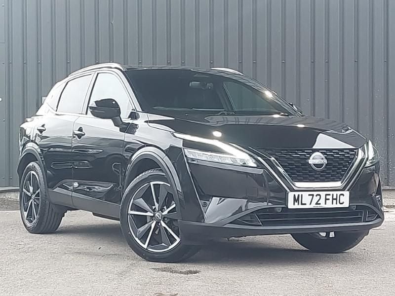 Black Used 2022 Nissan Qashqai Tekna SUV | £23,998 (Expensive) - Image 1/4