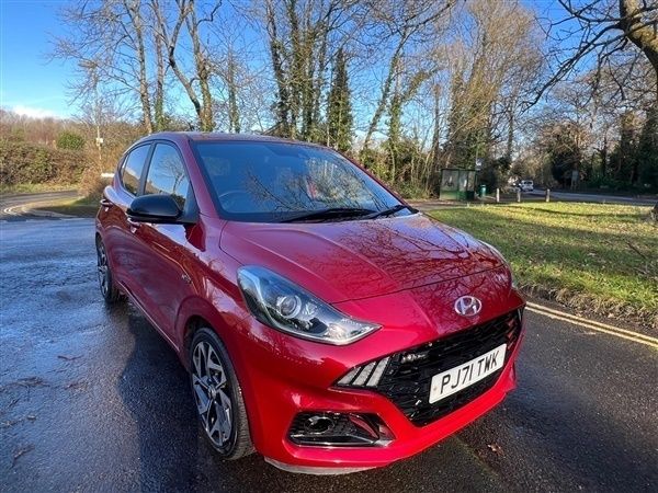 Red Used 2022 Hyundai i10 N Line Hatchback | £11,995 (Fair price) - Image 1/1