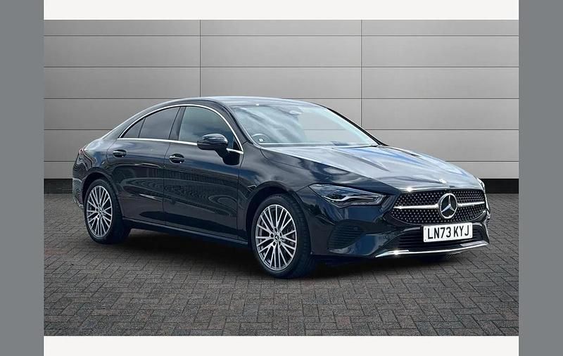 Black Used 2023 Mercedes CLA200 Executive Coupe | £25,795 (Good price) - Image 1/2