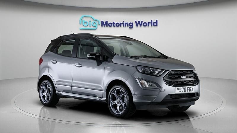 Used Ford Ecosport ST-Line 123 HP (90 kW) 2020 Silver SUV