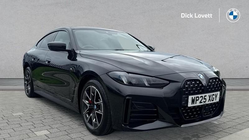 Black Used 2025 BMW 420 Gran Coupé M Sport Coupe | £40,990 (Expensive) - Image 1/4