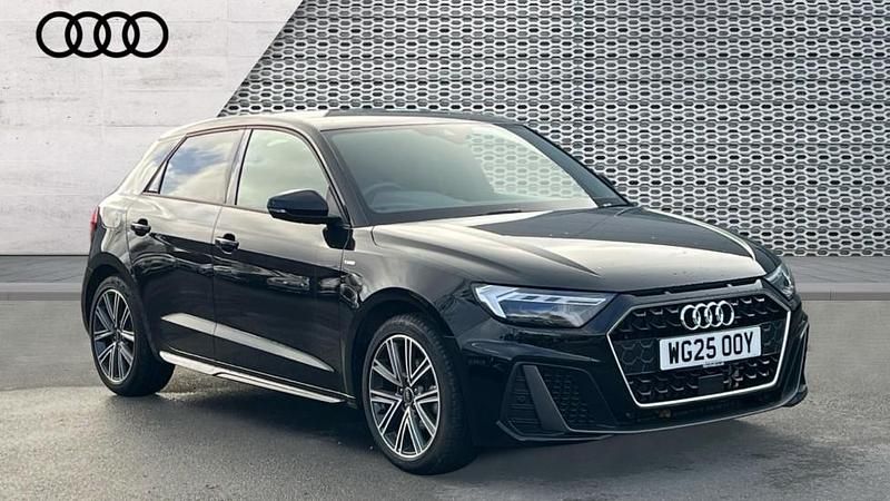 Black Used 2025 Audi A1 S-Line Hatchback | £24,040 (Fair price) - Image 1/4