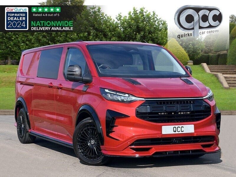Artisan red Used 2024 Ford Transit Custom Limited Sedan | £45,950 - Image 1/4
