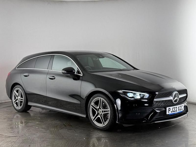 Black Used 2022 Mercedes CLA180 AMG Line Premium Sedan | £22,300 (Good price) - Image 1/3