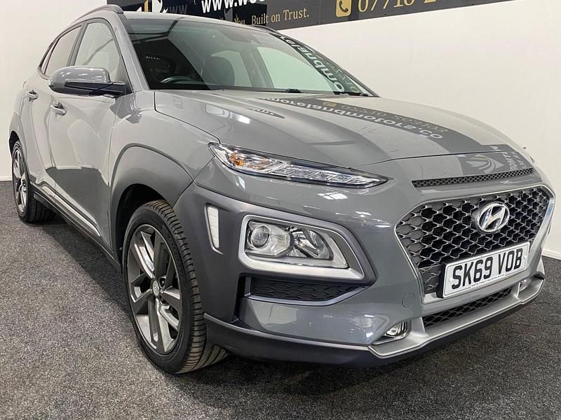 Used Hyundai Kona Premium 2019 Grey SUV