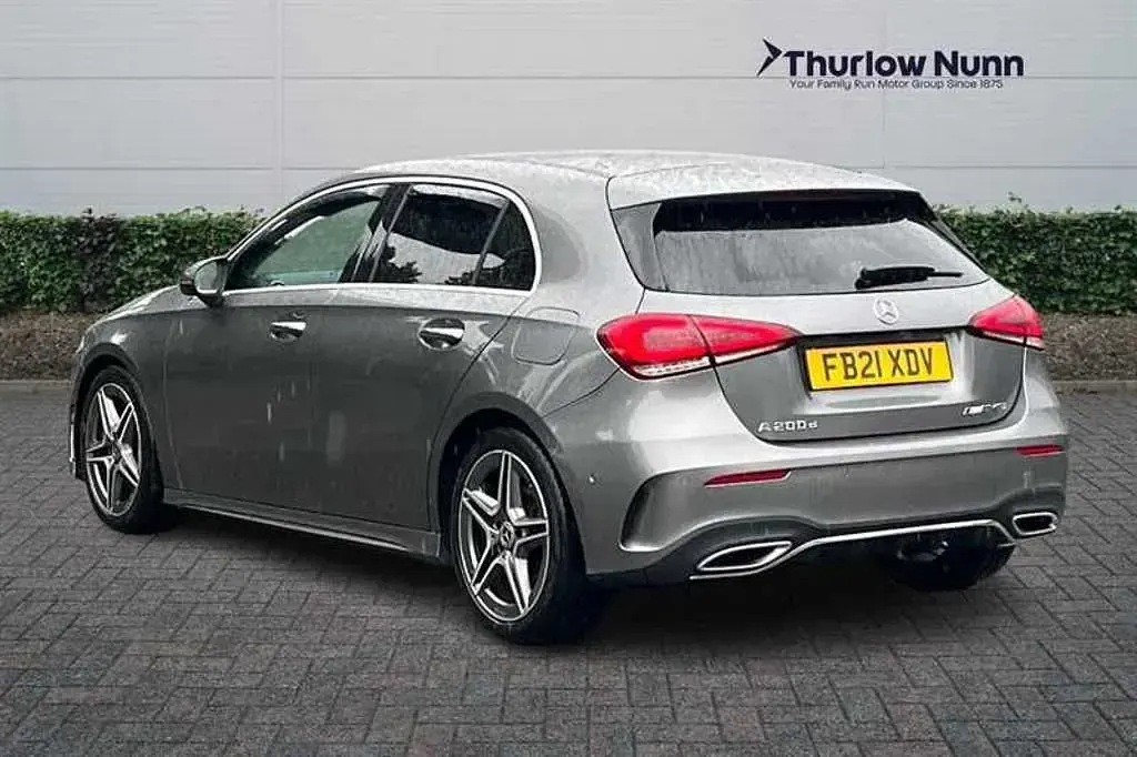Used Mercedes A200 AMG Line Premium 150 HP (110 kW) 2021 Grey Hatchback