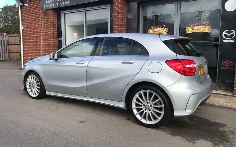 Used Mercedes A200 AMG 156 HP (114 kW) 2013 Silver Hatchback
