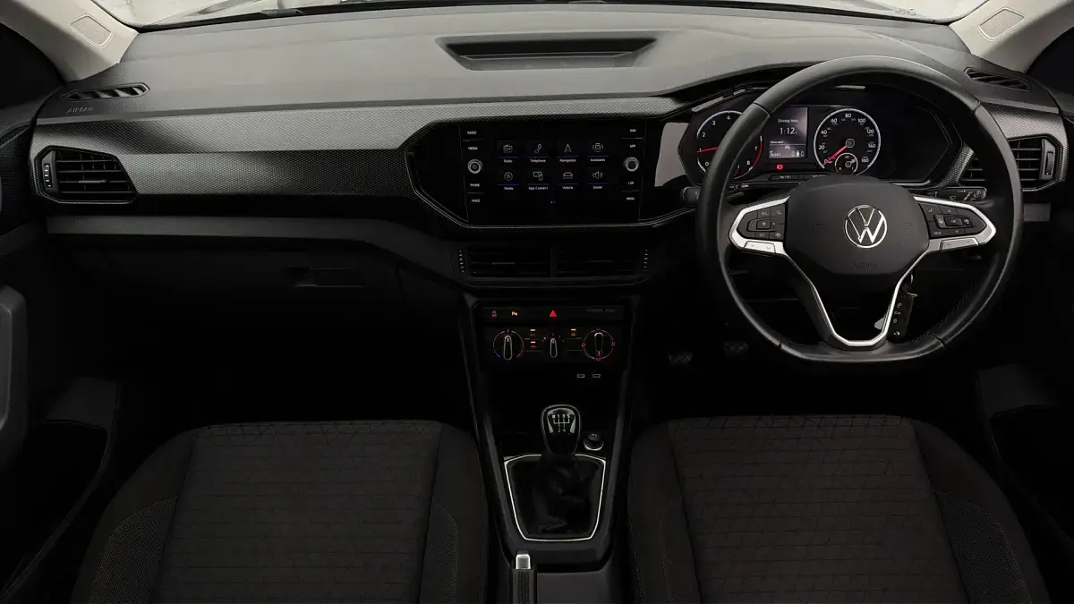 Used VW T-Cross SE 95 HP (69 kW) 2021 Black SUV