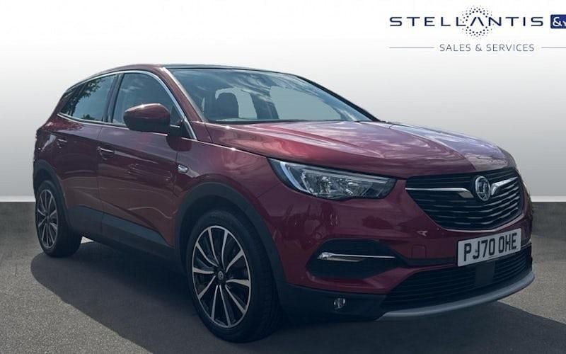 Red Used 2021 Vauxhall Grandland X Elite SUV | £16,319 (Fair price) - Image 1/4