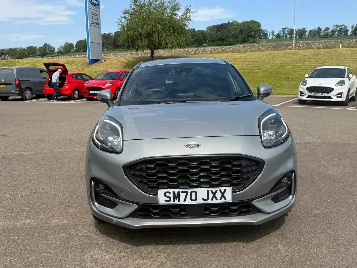 Used Ford Puma ST-Line X 125 HP (91 kW) 2021 Solar silver SUV