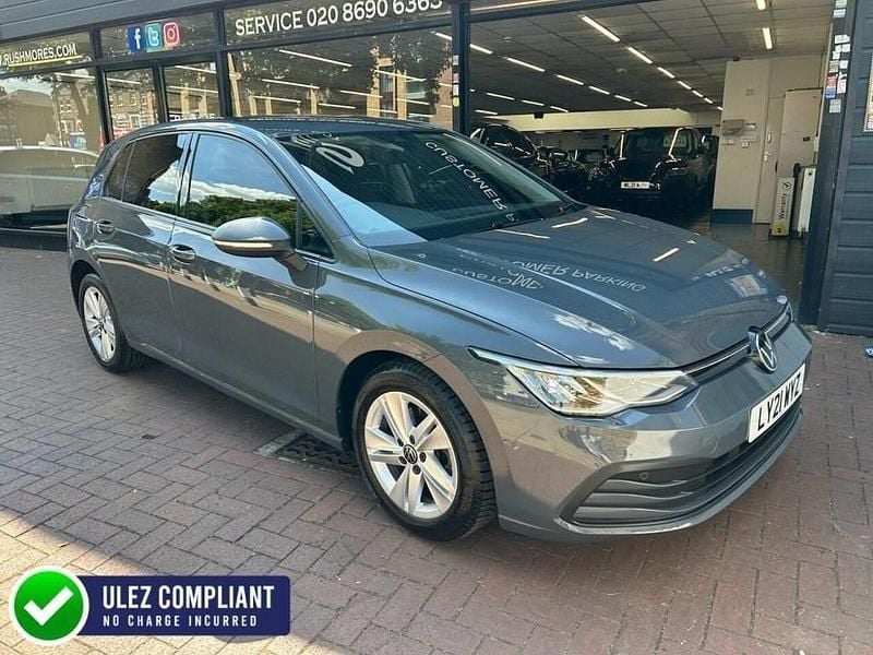Grey Used 2021 VW Golf VIII S Hatchback | £14,999 (Good price) - Image 1/4