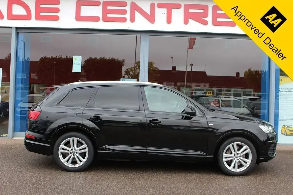 Used Audi Q7 S-Line 286 HP (210 kW) 2019 Black SUV