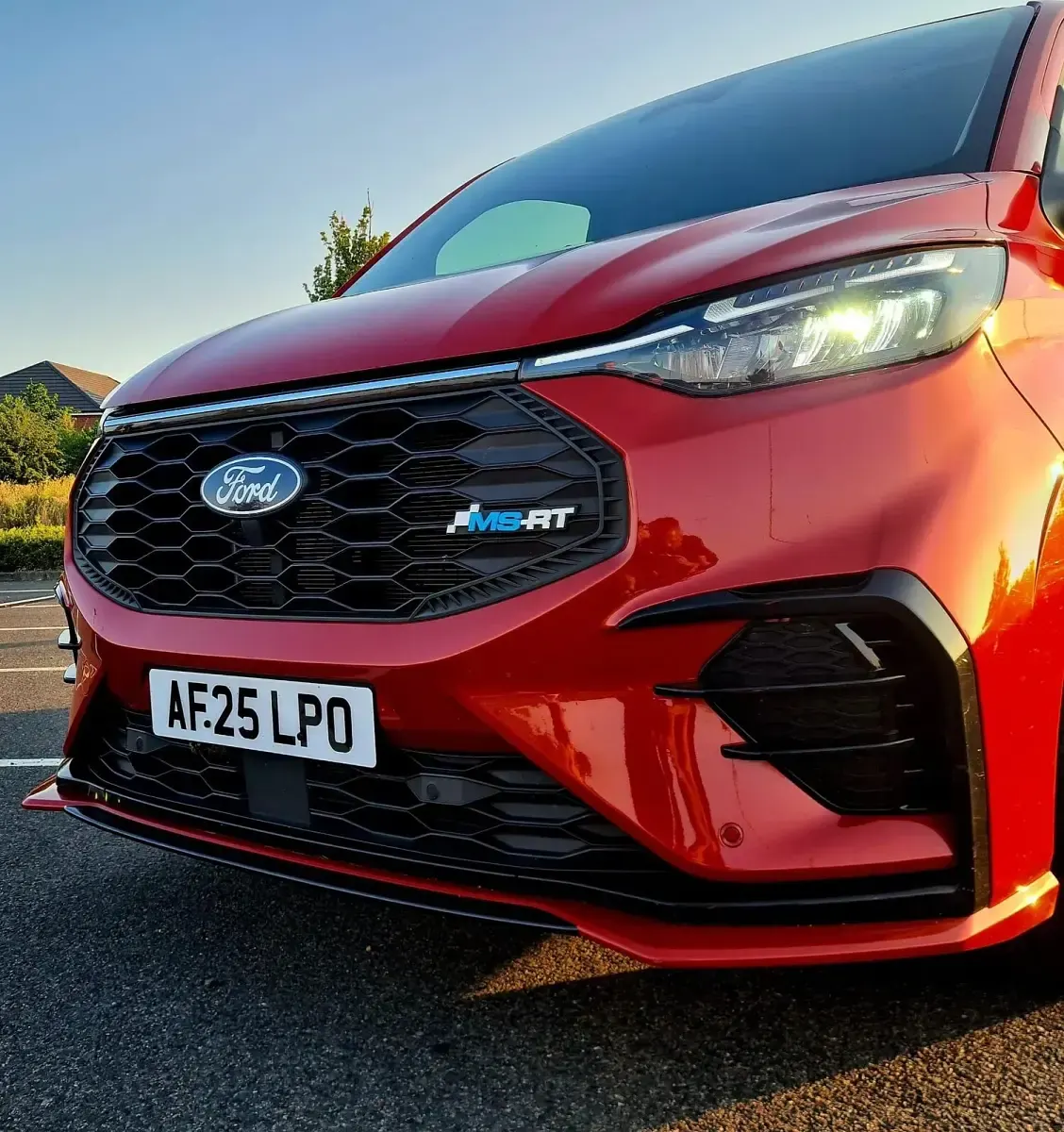 Used Ford Transit Custom 170 HP (125 kW) 2025 Red Van