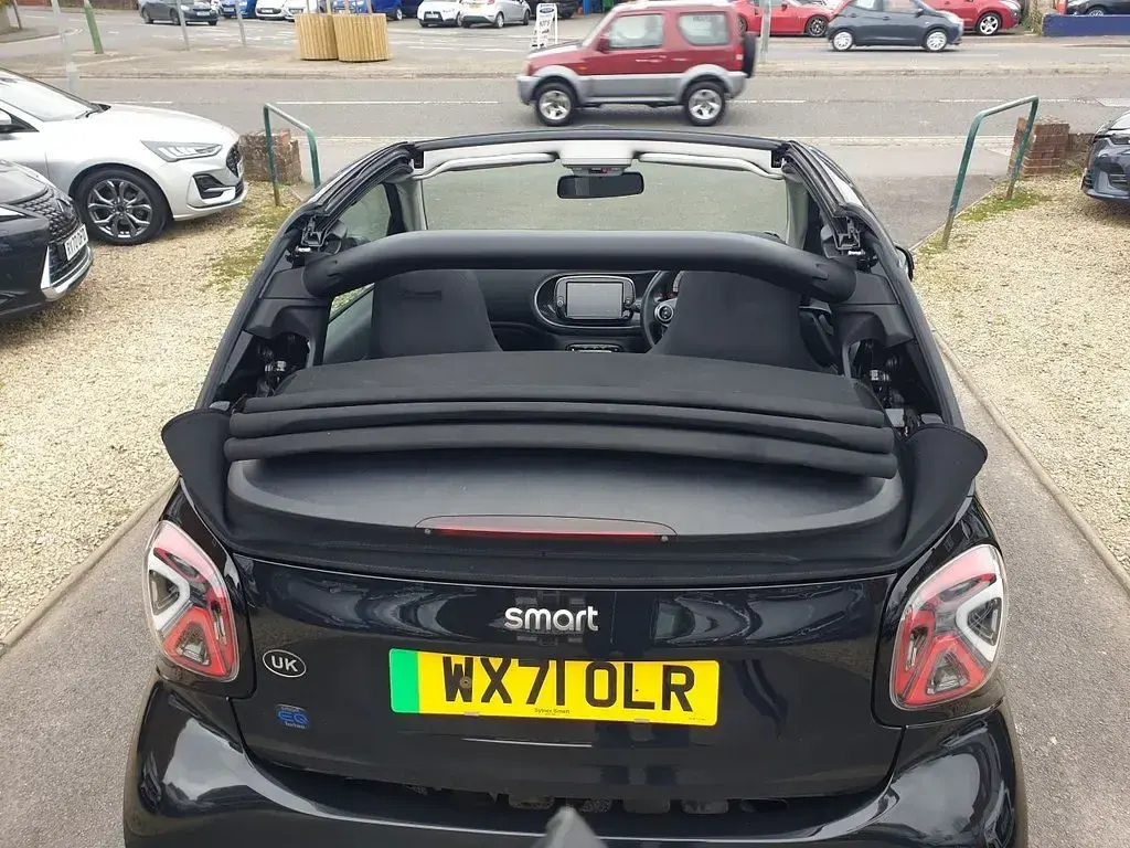 Used Smart ForTwo Electric Drive Brabus 22 kW (30 HP) 2021 Black Cabriolet