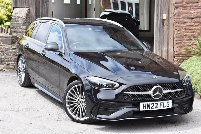 Used 2022 Mercedes C220 AMG Line Premium Estate | £26,990 (Good price) - Image 1/1