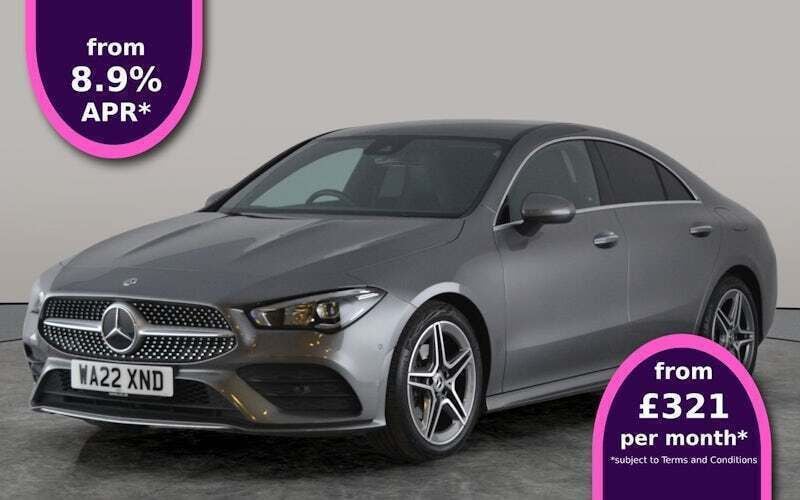 Grey Used 2022 Mercedes CLA180 AMG line Sedan | £23,869 (Good price) - Image 1/3