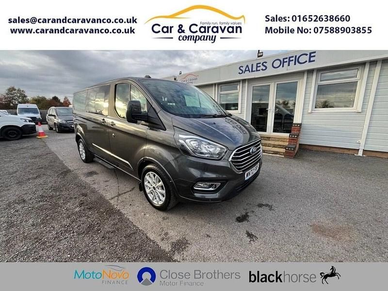 Used Ford Tourneo Custom Titanium 130 HP (95 kW) 2022 Grey Van