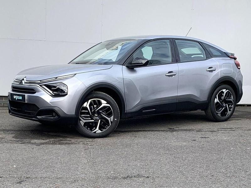 Usado Citroën C4 PureTech 127 HP (93 kW) 2021 Cinzento Citadino