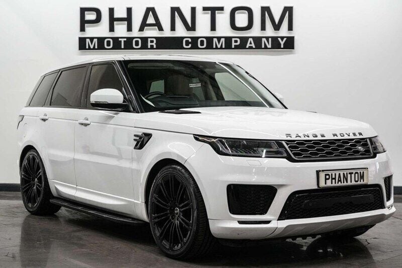 White Used 2018 Land Rover Range Rover Sport HSE Dynamic SUV | £32,490 (Good price) - Image 1/1
