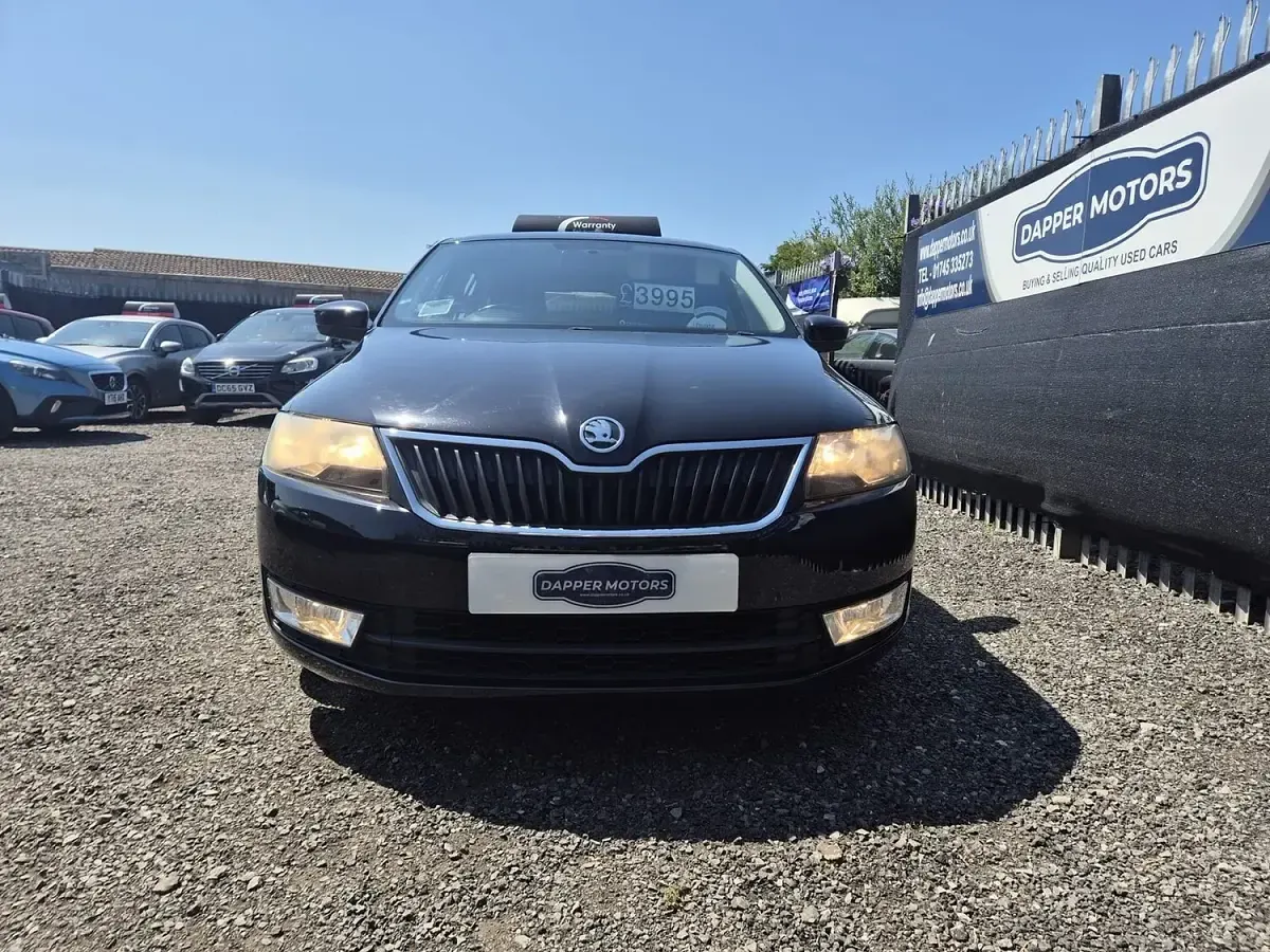 Used Skoda Rapid SE 86 HP (63 kW) 2014 Black Hatchback