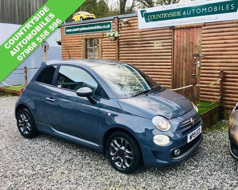 Used Fiat 500 S 69 HP (50 kW) 2019 Grey Hatchback