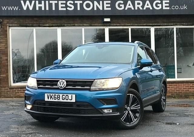 Begagnad VW Tiguan SE 150 HK (110 kW) 2018 Blå SUV