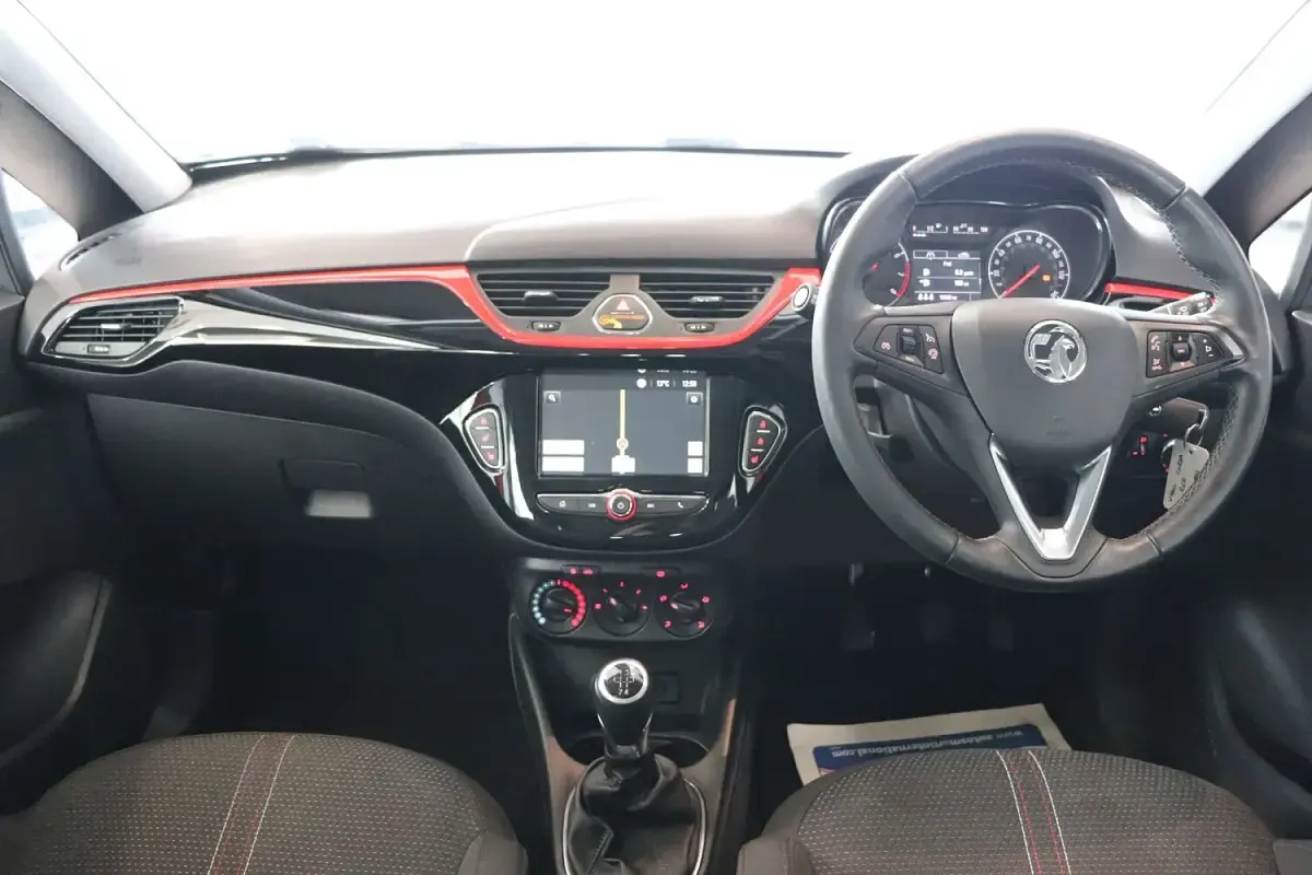 Used Vauxhall Corsa 90 HP (66 kW) 2019 Red Hatchback