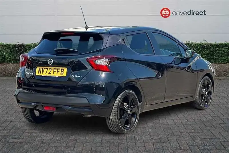 Used Nissan Micra S 92 HP (67 kW) 2022 Black Hatchback